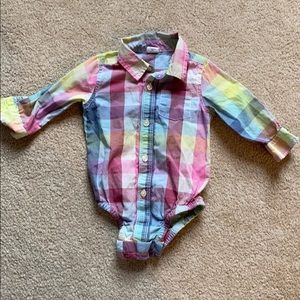 Baby gap collared shirt